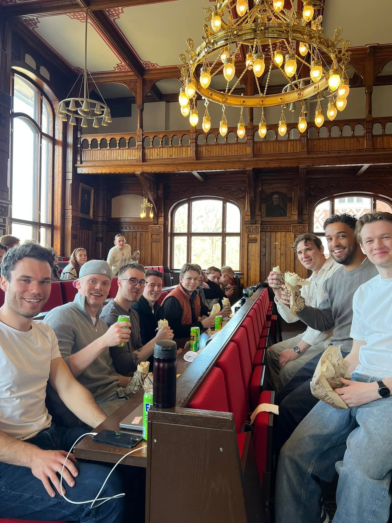 Indøk-studenter samlet